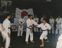 Sensei Nishiyama en curso internacional en Uruguay.